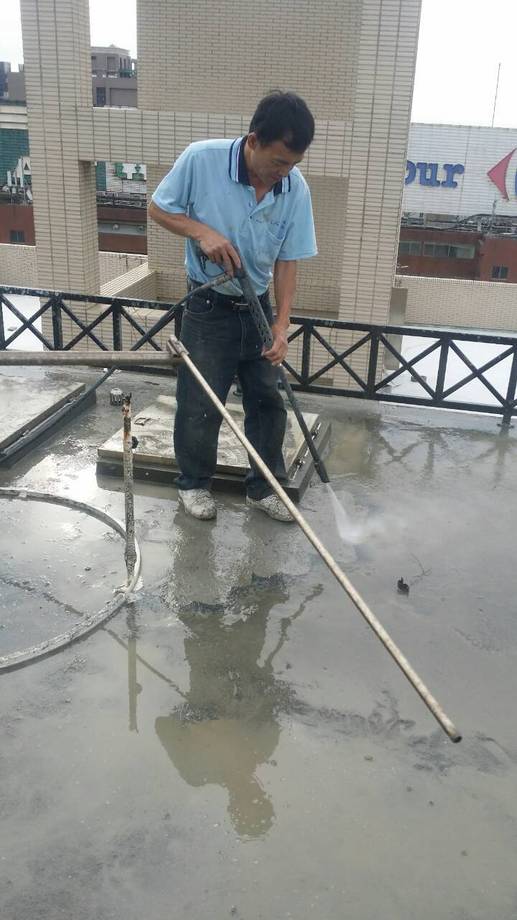 新竹永沁油漆水電行 - 頂樓防水止漏工程施工