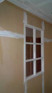 永沁油漆工程 -木作視窗批土粉刷